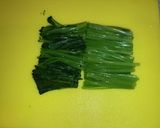 材料３つ！みつばと蒸し鶏のポン酢和え作り方1写真