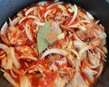 #蒸し大豆で作る時短#ポークビーンズ作り方5写真
