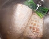 常備食☆圧力鍋でやわらかチャーシュー作り方3写真