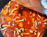 餃子の皮でラビオリ！コク旨ペスカトーレ♪作り方5写真