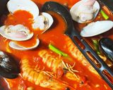 餃子の皮でラビオリ！コク旨ペスカトーレ♪作り方9写真
