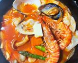 餃子の皮でラビオリ！コク旨ペスカトーレ♪作り方10写真