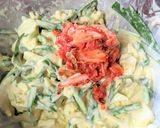 ホクホクさつまいも&キムチ&チーズチヂミ作り方8写真
