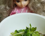 リカちゃん♡貝ひもカイワレ出汁和え作り方5写真