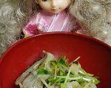 リカちゃん♡貝ひもカイワレ出汁和え作り方10写真