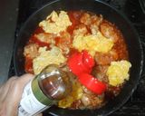 鶏玉チリ♪簡単漢方食養生作り方12写真
