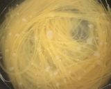 高菜ときのことソーセージのクリームパスタ作り方2写真