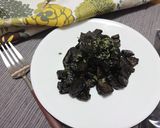おうち晩酌に！ワインに合うイカの墨煮作り方5写真
