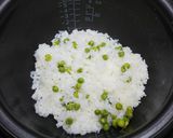 スナップエンドウ❤バター入り✨豆ごはん作り方8写真