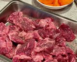 ストウブで牛すね肉のトマトシチュー作り方2写真