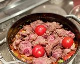 ストウブで牛すね肉のトマトシチュー作り方8写真