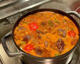 ストウブで牛すね肉のトマトシチュー作り方10写真