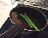 ねぎと豆腐とワカメの味噌汁作り方1写真