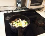 ねぎと豆腐とワカメの味噌汁作り方3写真