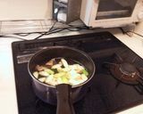ねぎと豆腐とワカメの味噌汁作り方4写真