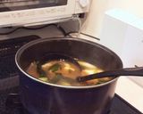 ねぎと豆腐とワカメの味噌汁作り方6写真