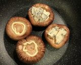 ワインに合う！椎茸のブルーチーズ焼き作り方2写真