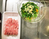 疲労回復　豚とニラの中華風卵焼き作り方2写真