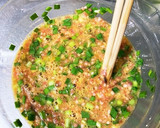 疲労回復　豚とニラの中華風卵焼き作り方3写真