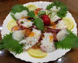 タコとえんがわのカルパッチョ作り方5写真