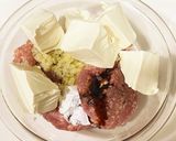 豆腐ハンバーグきのこあんかけ作り方5写真