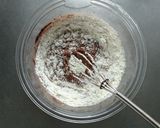 フライパンで簡単☆チョコバナナケーキ。作り方4写真