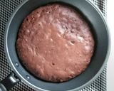 フライパンで簡単☆チョコバナナケーキ。作り方8写真