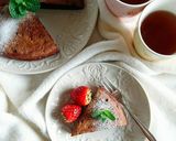 フライパンで簡単☆チョコバナナケーキ。作り方10写真