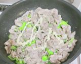 ピーマンと豚肉のマヨチーズバジル炒め作り方7写真