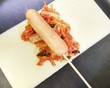 5分で完成♪ウインナーのキムチーズドック作り方1写真