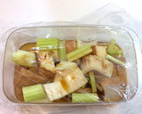 地味に絶品セロリと厚揚げの煮物★作り置き作り方8写真