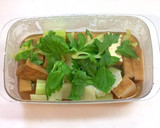 地味に絶品セロリと厚揚げの煮物★作り置き作り方10写真