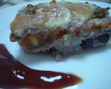 ナスとトマトのＢＩＧハンバーグ★作り方4写真