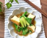 地味に絶品セロリと厚揚げの煮物★作り置き作り方12写真