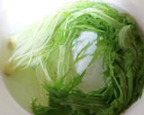 簡単！ 水菜とエノキのお浸し 柚子風味♪作り方2写真