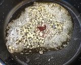 ベーコンと春菊のトマトパスタ作り方1写真