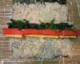 塩麹ご飯で☆残り物で簡単キンパ☆作り方4写真