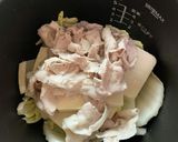 肉豆腐（パナ電圧又は炊飯器調理）作り方3写真