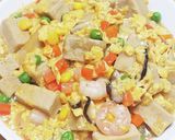 ポンのベジと海老と高野豆腐の卵とじ作り方6写真