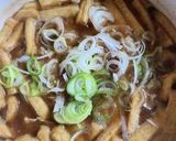 ローリングストックでカレーうどん作り方8写真