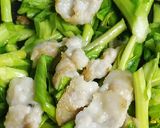 リカちゃん♡チンゲン菜の芽豚肉ポン酢炒作り方8写真