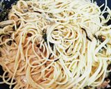 昆布と海苔の濃厚あさりクリームパスタ作り方4写真