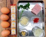 イースターに　チーズ入り デビルドエッグ作り方1写真