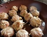 簡単♪ごぼう入り肉団子の甘酢あん作り方4写真