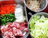 我が家の定番レシピ☆野菜炒め♪作り方1写真
