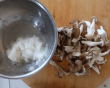 簡単♪鶏肉ときのこのみぞれ煮作り方1写真