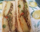 お手軽ホットサンド ① ～野菜コロッケ～作り方7写真