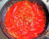 赤エビのトマトクリームパスタ作り方11写真