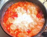 赤エビのトマトクリームパスタ作り方13写真