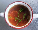 あさりとフライドオニオンのスープ作り方6写真